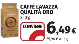 Coop Caffè lavazza qualità oro offerta
