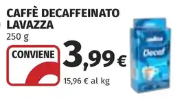 Coop Caffè decaffeinato LAVAZZA offerta