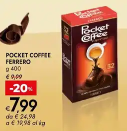 Bennet Pocket coffee FERRERO offerta