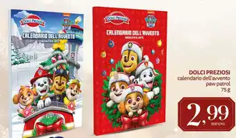 DOLCI PREZIOSI calendario dell'avvento paw patrol