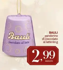 Pam BAULI pandorino di cioccolato al latte offerta