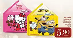 Pam WALCOR calendario dell'avvento hello kitty/ minions offerta