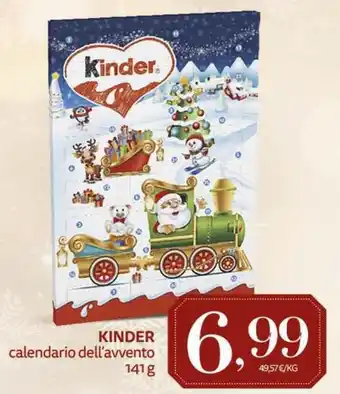 KINDER calendario dell'avvento