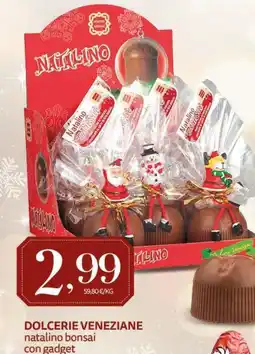 Pam DOLCERIE VENEZIANE natalino bonsai con gadget offerta