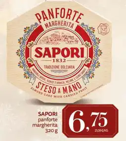 Pam SAPORI panforte margherita offerta