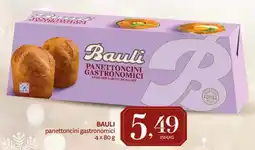 Pam BAULI panettoncini gastronomici offerta