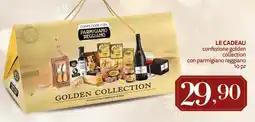 Pam LE CADEAU confezione golden collection con parmigiano reggiano 10 pz offerta