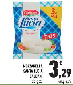 Conad City Mozzarella santa lucia GALBANI offerta