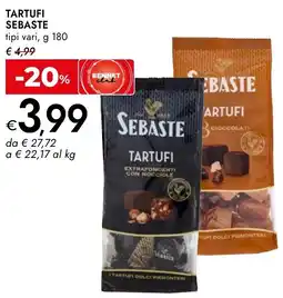 Bennet Tartufi SEBASTE offerta