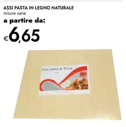 Bennet Assi pasta in legno naturale offerta