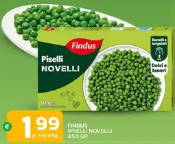 Extra Supermercati Findus piselli novelli offerta