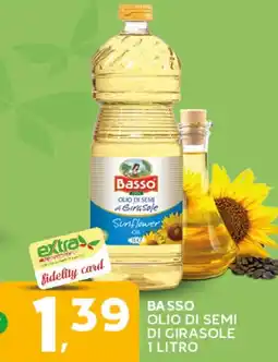 Extra Supermercati Basso olio di semi di girasole offerta