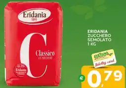 Extra Supermercati Eridania zucchero semolato offerta