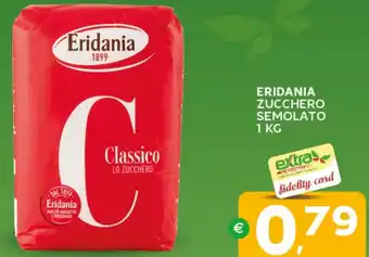 Extra Supermercati Eridania zucchero semolato offerta