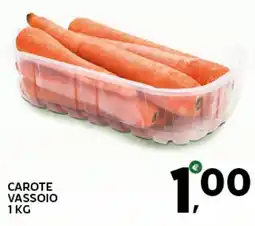 Extra Supermercati Carote vassoio offerta