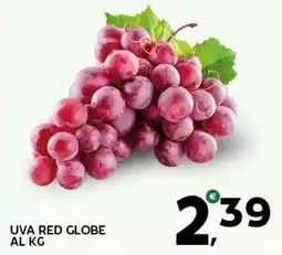 Extra Supermercati Uva red globe offerta