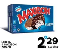 Extra Supermercati Nestle motta 4 maxibon offerta