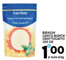 Extra Supermercati Biraghi cento bonta' grattugiato offerta