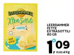 Extra Supermercati Leerdammer fette extrasottili offerta