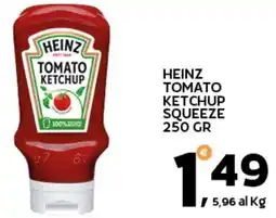 Extra Supermercati Heinz τοματο ketchup squeeze offerta