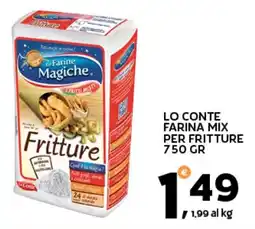 Extra Supermercati Lo conte farina mix per fritture offerta
