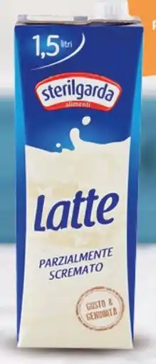 Extra Supermercati Sterilgarda latte parzialmente scremato offerta