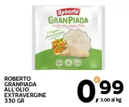 Extra Supermercati Roberto granpiada all'olio extravergine offerta