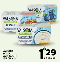 Extra Supermercati Valsoia yosoi offerta
