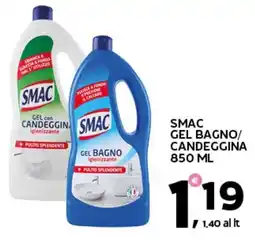 Extra Supermercati Smac gel bagno/candeggina offerta