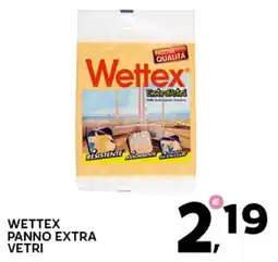 Extra Supermercati Wettex panno extra vetri offerta