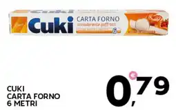 Extra Supermercati Cuki carta forno offerta
