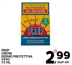 Extra Supermercati Prep crema dermoprotettiva vaso offerta