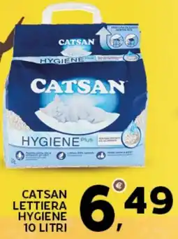Extra Supermercati Catsan lettiera hygiene offerta
