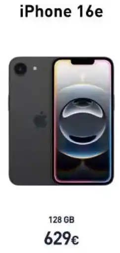 Unieuro iPhone 16e 128 GB offerta