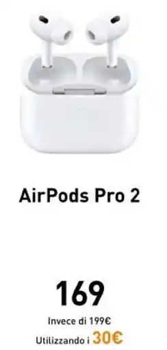 Unieuro AirPods Pro 2 offerta