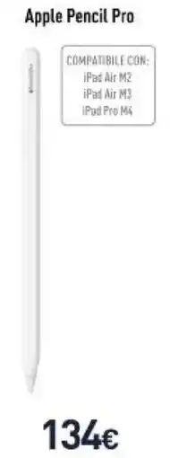 Unieuro Apple Pencil Pro offerta