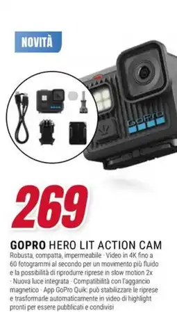 Trony GOPRO HERO LIT ACTION CAM offerta