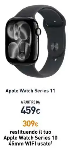 Unieuro Apple Watch Series 11 offerta