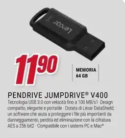 Trony PENDRIVE JUMPDRIVE V400 offerta