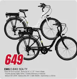 Trony EMG E-BIKE SEA-TY offerta