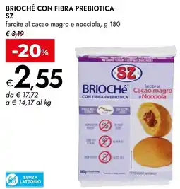 Bennet Brioché con fibra prebiotica SZ offerta