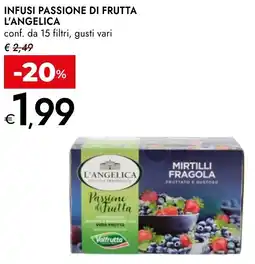 Bennet Infusi passione di frutta L'ANGELICA offerta
