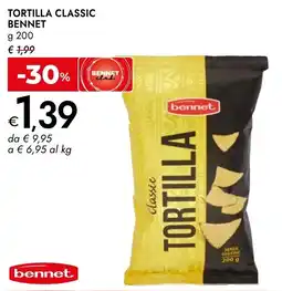 Bennet Tortilla classic BENNET offerta
