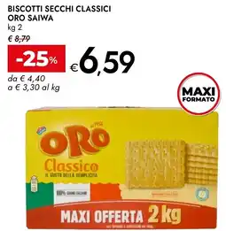 Bennet Biscotti secchi classici ORO SAIWA offerta