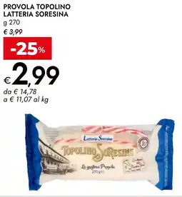 Bennet Provola topolino LATTERIA SORESINA offerta