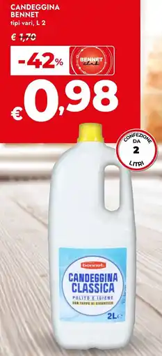 Bennet Candeggina BENNET offerta