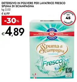 Bennet Detersivo in polvere per lavatrice fresco SPUMA DI SCIAMPAGNA offerta