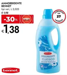 Bennet Ammorbidente BENNET offerta