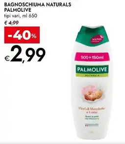 Bennet Bagnoschiuma naturals PALMOLIVE offerta