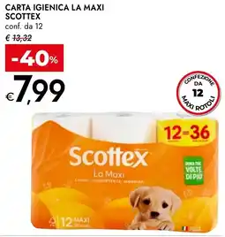Bennet Carta igienica la maxi SCOTTEX offerta